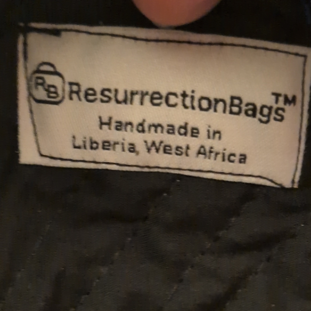 Resurrection Bags. Made In Liberia, W.Africa